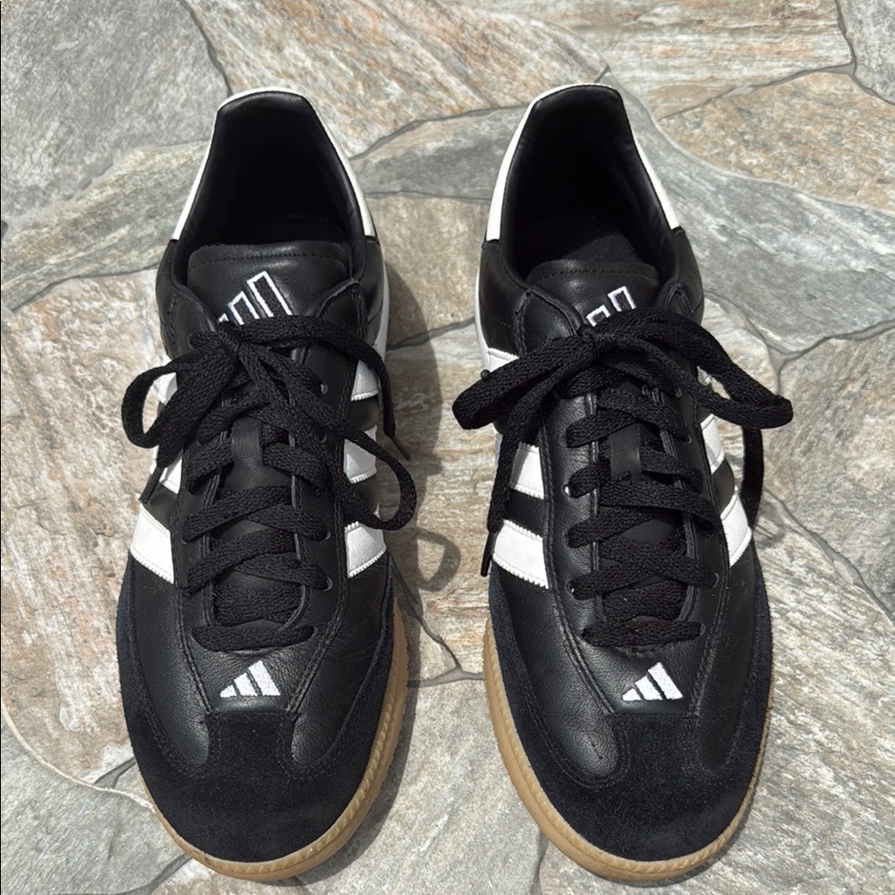 Adidas Samba Decon Core Black Cloud White Men's Size 9.5 - Picture 4 of 9